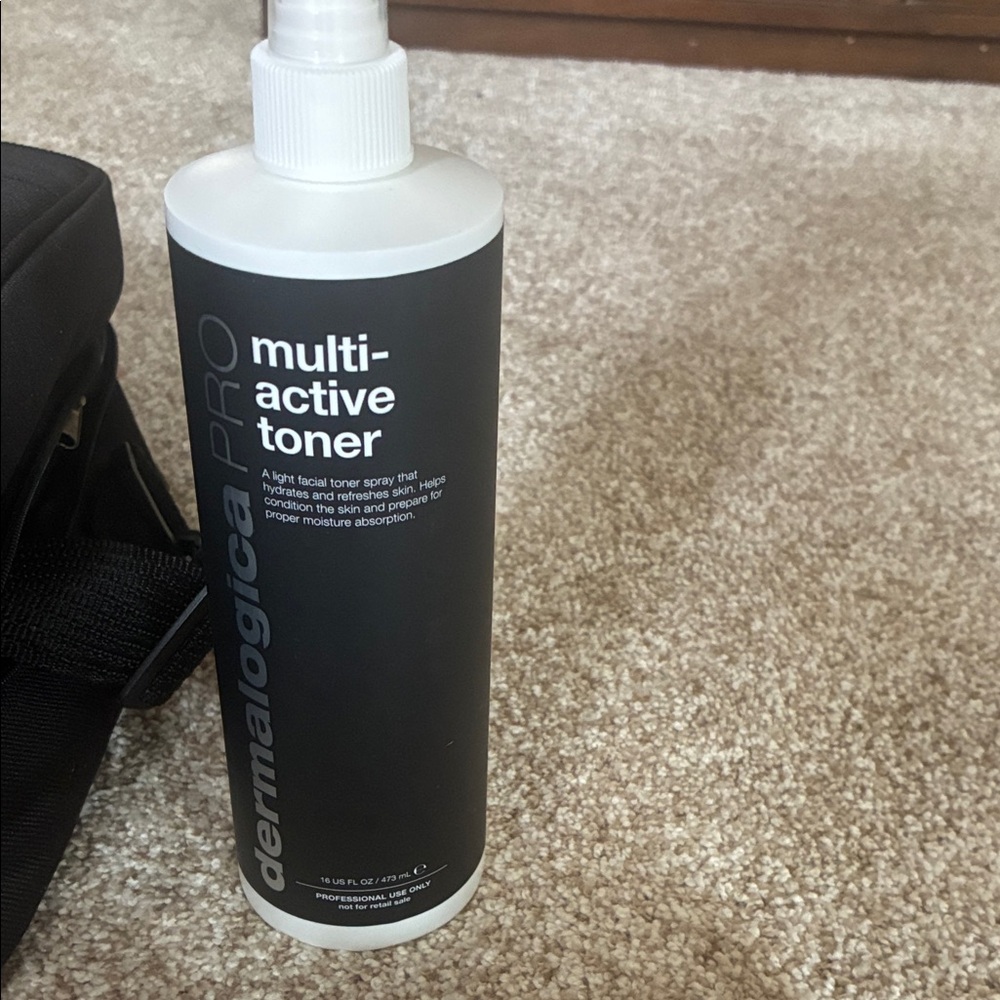 Dermalogica Multi-Active Toner — Black & White Spray Bottle
